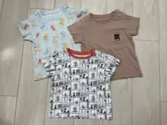 ユニクロベビー　90 半袖Tシャツ 3枚セット