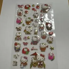 ハローキティ 和風シール