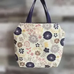 ミニトート お散歩バッグ かえる 紫陽花 パネル生地 - メルカリ