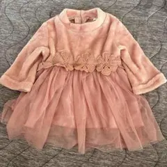 SHEIN ベビードレス 3-6M ピンク