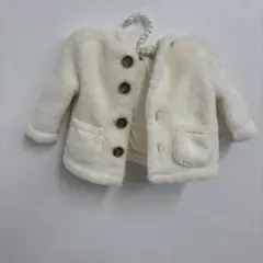 babyGap アイボリー フード付きアウター 70