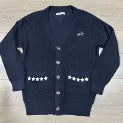 TOMMY カーディガン ブラック 星柄ポケットのサムネイル