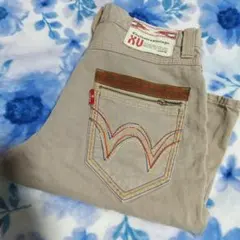 EDWIN XV ベージュ ハーフパンツ