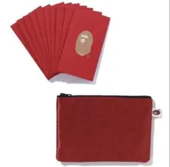 BAPE RED PACKET POUCH A BATHING APE エイプのサムネイル