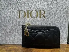 Lady Dior Cosmos ジップ カードホルダー