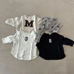 petit main breeze トップス　パンツ　80