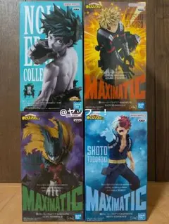 僕のヒーローアカデミアフィギュア 緑谷出久 爆豪勝己 轟焦凍4個 新品未開封