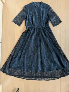 Aimer anche ワンピース ブラック 結婚式 お呼ばれ