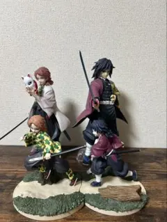 冨岡義勇 錆兎 1番くじ マスターライズ　プライズ　フィギュア 鬼滅の刃