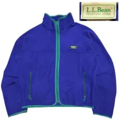 【希少】90s L.L.Bean フリースジャケット カタディンロゴ