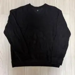 UNIQLO ソフトニットフリースVネックT