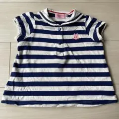 ホットビスケッツ キャビットちゃん マリン ボーダー ストライプ Tシャツ 70