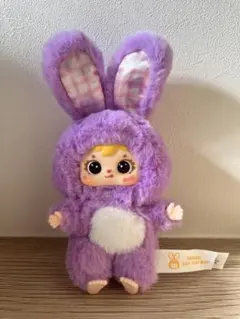 Samuelサミュエル 三小毛　紫 うさぎ　ぬいぐるみ 小紫兎　希少