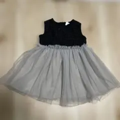 cottoli フォーマルドレス　チュール　女の子　結婚式 80cm