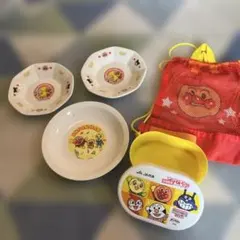 アンパンマン 子ども用食器と弁当箱セット