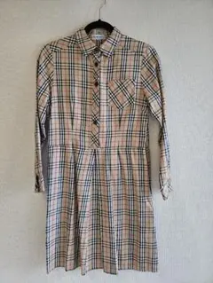 BURBERRY シャツワンピ 長袖
