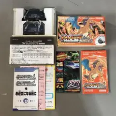 ゲームボーイアドバンス用　ポケモン　ファイアレッド 箱のみ アダプター 取説