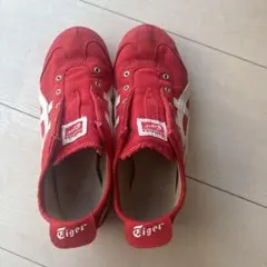 Onitsuka Tiger レッド スニーカー