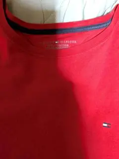 トミーヒルフィガーTシャツ/XXL/RED