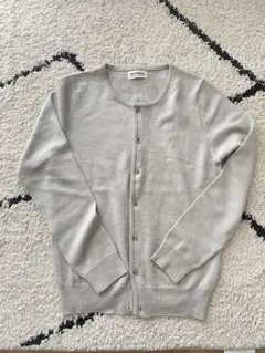 BEAMS BOY グレー カーディガン