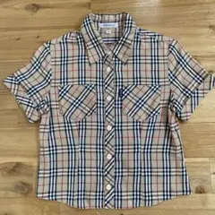 【極美品】BURBERRYS ノバチェック　シャツ　150A 綿 100%