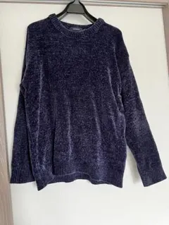 RAGEBLUE ダークネイビー ニットセーター M 売切廃盤