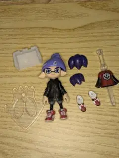 「スプラトゥーン2 きせかえギアコレクション」シリーズのフィギュアです。