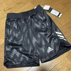 adidas ハーフパンツ 新品 120cm ブラック