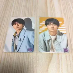 timelesz STS/レシピ トレカ 初回限定AB 佐藤勝利 篠塚大輝