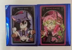 鬼滅の刃　ハロウィン2025　メタリックカードB　伊黒小芭内　甘露寺蜜璃