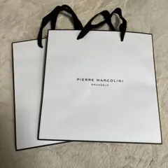 PIERRE MARCOLINI ショッピングバッグ 2個セット