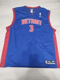 ベンウォーレス NBAレプリカユニフォーム(デトロイトピストンズ#3)