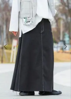 ■niko and… be with M MisayoサイドタックスカートM■