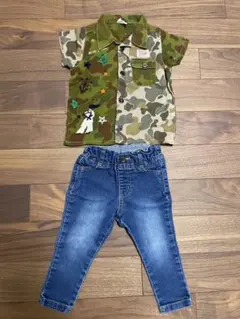 ブリーズ　BREEZE 半袖シャツ　パンツ　2枚セット