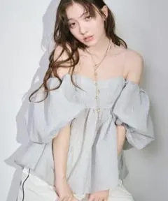 〚正規品〛LILYBROWN 3wayジャガードペプラムビスチェ リリーブラウン
