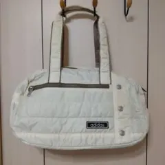 adidas アイボリー ボストンバッグ