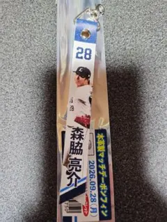 埼玉西武ライオンズ 　マッチデーボンフィン 森脇亮介選手 9/28