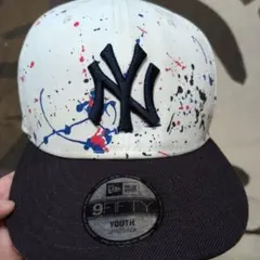 NEW ERA 9FIFTY スプラッターペイントキャップ YOUTH NY