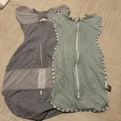 着用写真あり！寝る子になった！スワドルMサイズ 2枚セット