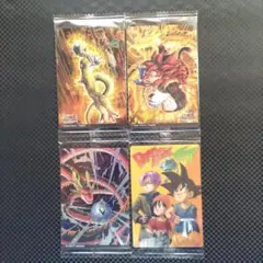 ドラゴンボールGT イタジャガカード 4枚セット