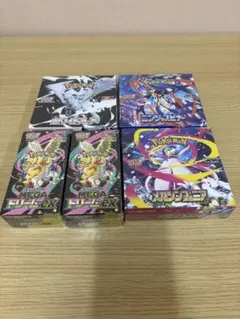 ポケモンカード 未開封 シュリンク付き 5box - メルカリ