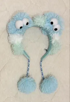 USJ クッキーモンスターカチューシャ　水色