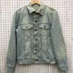 Y2K フェアリーグランジ 古着　バタフライ刺繍　エイジング デニムジャケット