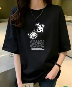 OSAMU GOODS Tシャツ 黒 4サイズ　Lサイズのサムネイル