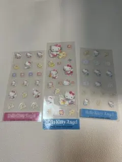 【ハローキティ】エンジェル　レトロシール3枚セット