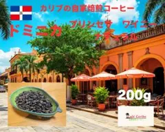 自家焙煎コーヒー ドミニカ プリンセサワイニーナチュラル〖中煎り〗200g
