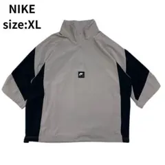【XL】NIKE ナイキ AIR ハーフジップ 半袖 シャツ プルオーバー