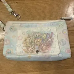ディズニーおしぼりキャリーポーチ カラフルハピネス スーベニア ダッフィーのサムネイル