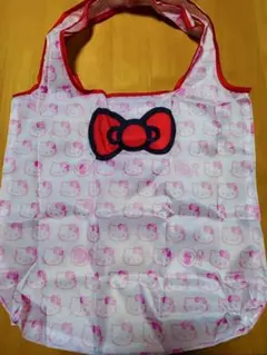 希少❣️ ハローキティ　エコバッグ(折りたたみ可能)❤️新品、未使用❤️