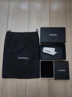 CHANEL 箱セット 箱 袋 リボン シャネル